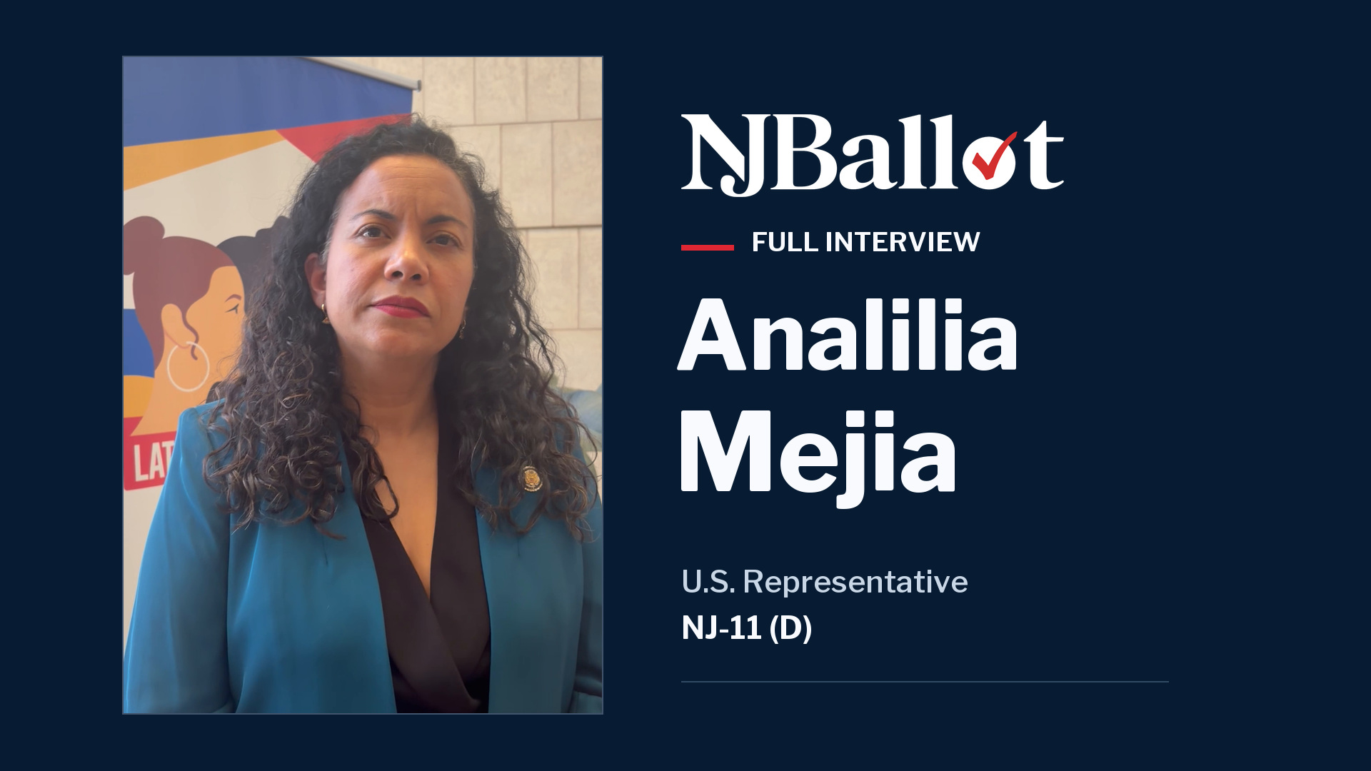 Video interview with Analilia Mejia
