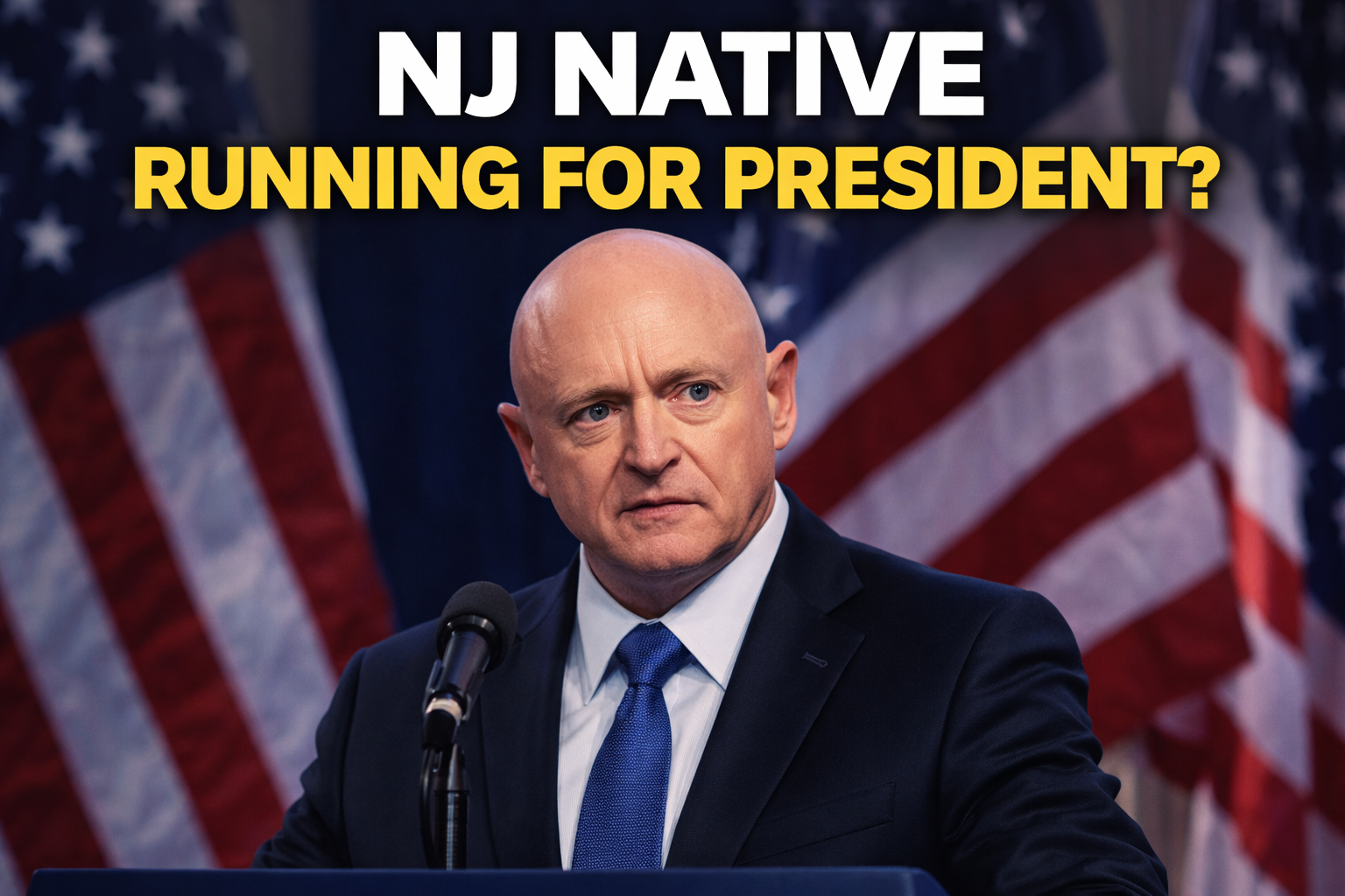 NJ Native Running for President? Mark Kelly’s Unlikely Journey to Presidential Politics