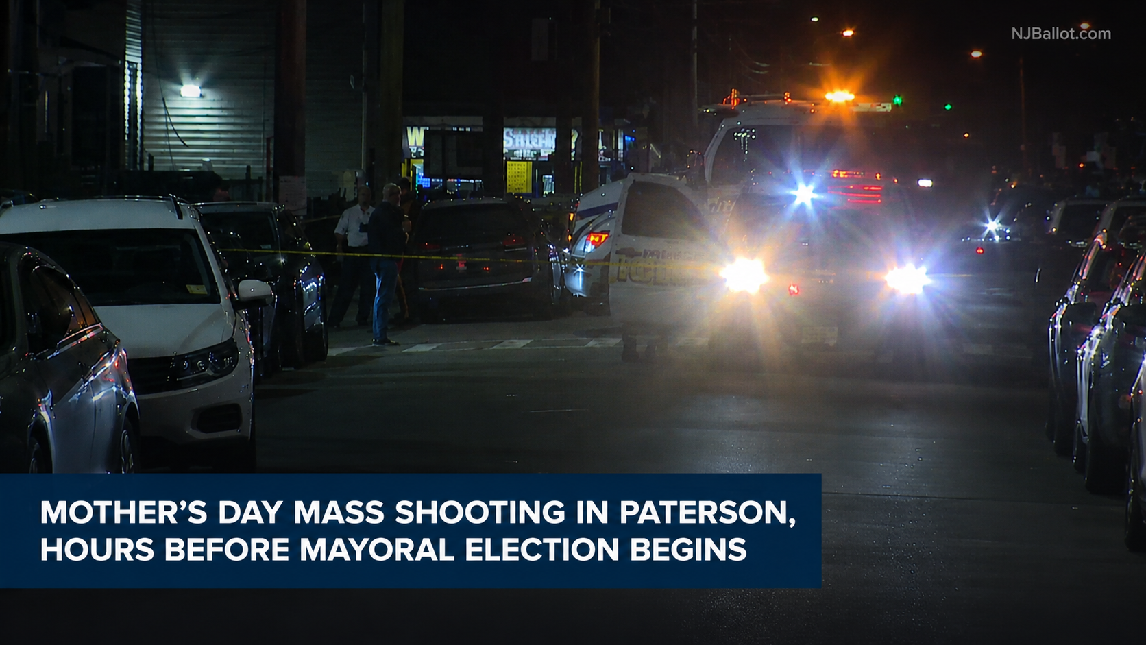 Mother's Day Shooting Leaves Seven Injured, 36 Hours Before Paterson Voters Head to Polls
