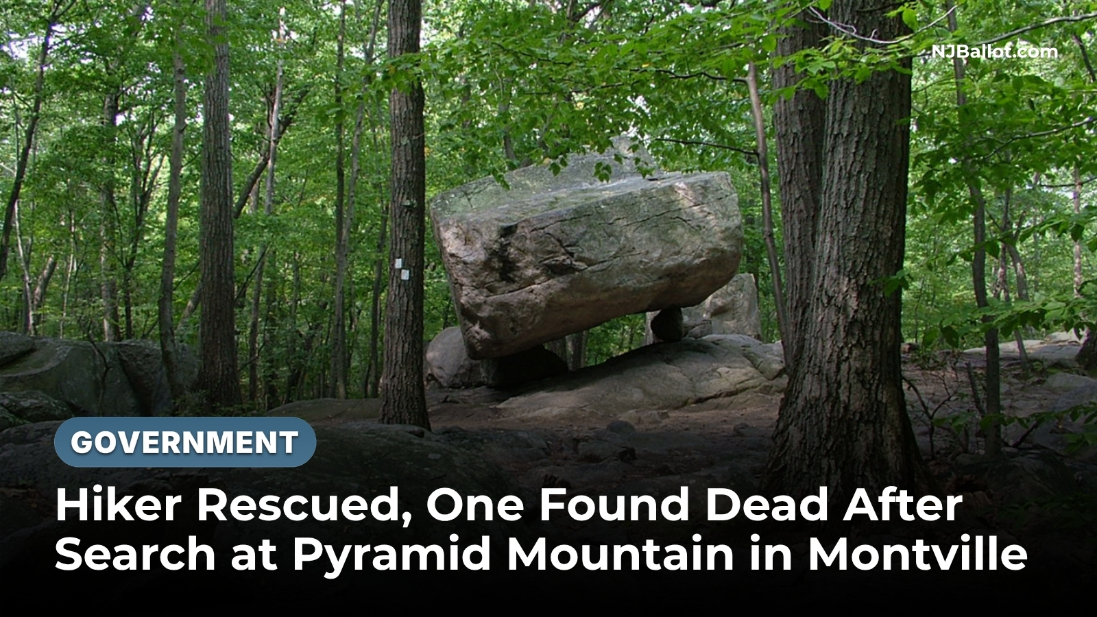 One Hiker Rescued, One Found Dead After Days-Long Search at Pyramid Mountain in Montville