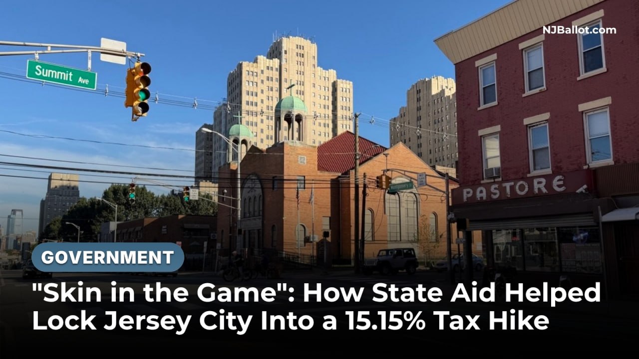 'Skin in the Game': How State Aid Helped Lock Jersey City Into a 15.15% Tax Hike