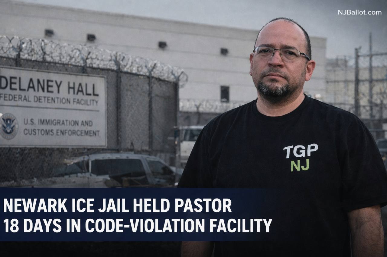 Newark ICE Jail Held Pastor 18 Days in Code-Violation Facility; Records Show Municipal Enforcement Gap