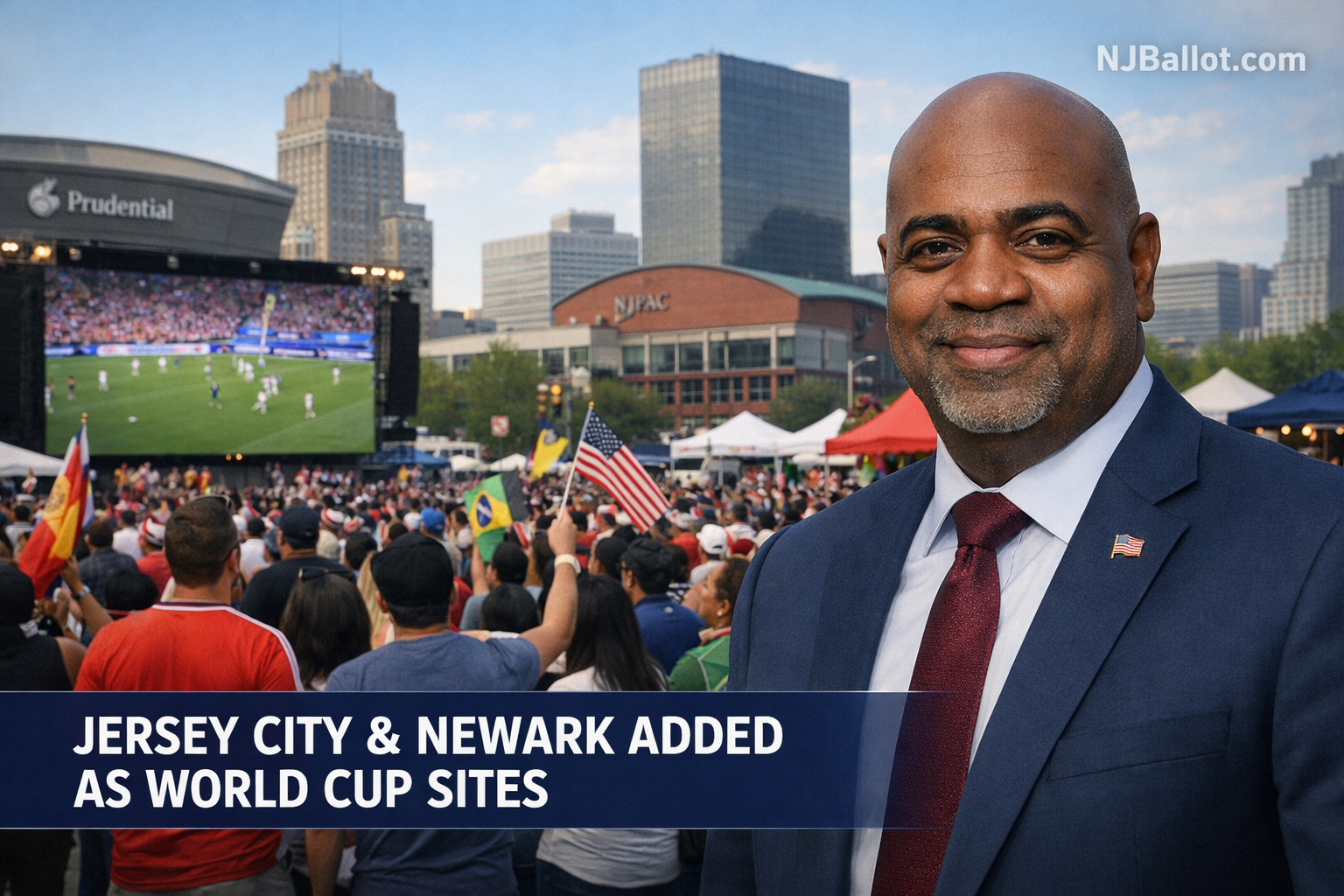 Jersey City, Newark Added to FIFA World Cup Fan Festivals After Liberty State Park Axed
