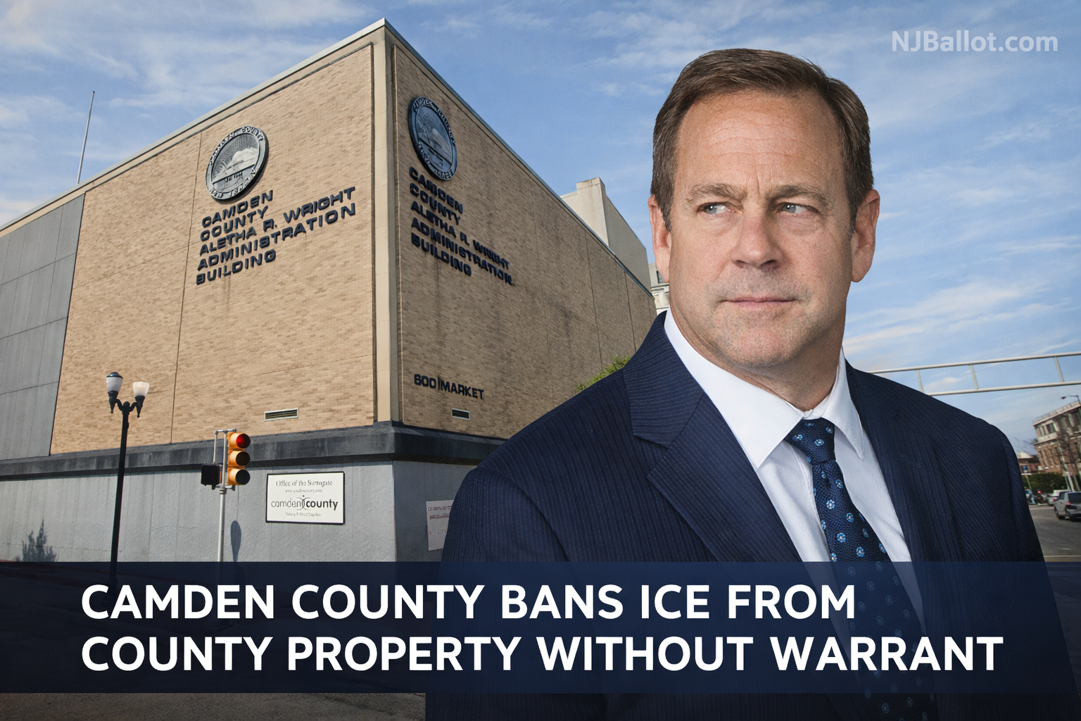 Camden County Bans ICE From County Property Without Judicial Warrant