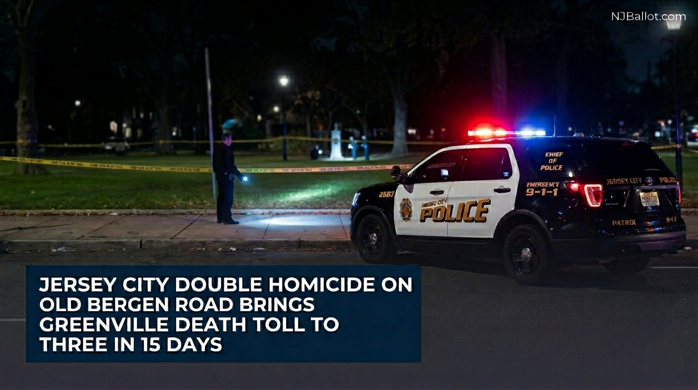 Jersey City Double Homicide on Old Bergen Road Brings Greenville Death Toll to Three in 15 Days