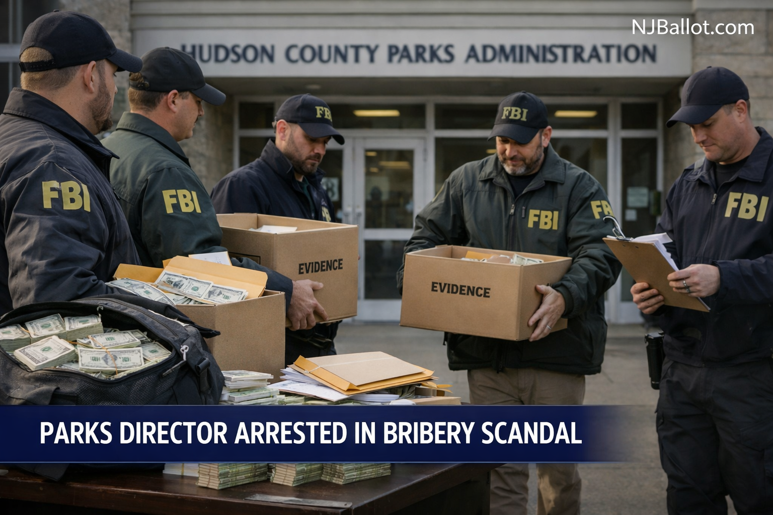 Former Hudson County Parks Directors Charged in $1.5 Million Bribery Scheme