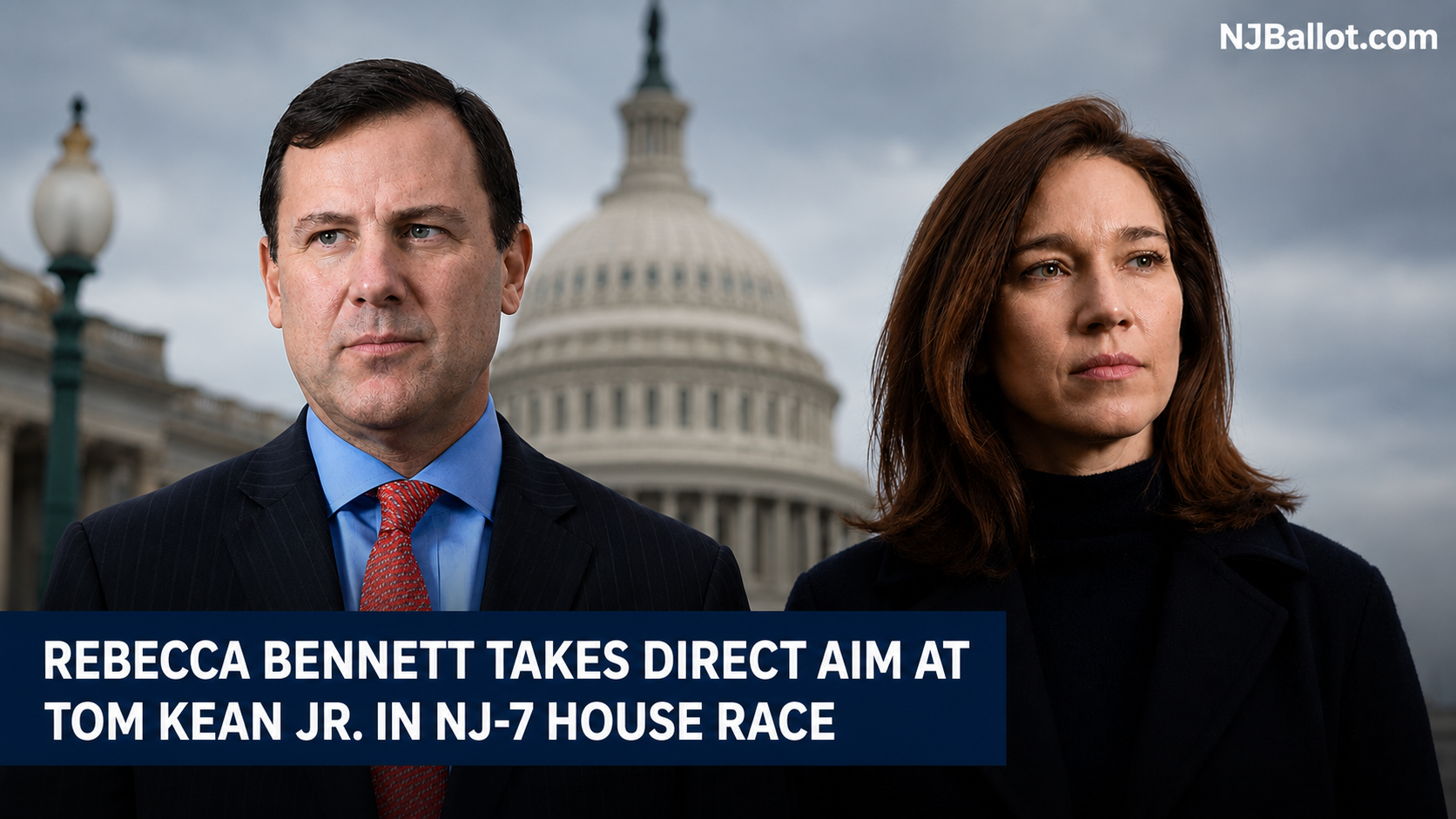 In NJ-7, a Democratic Frontrunner Declares Open War on Kean — and the GOP Is Already Fighting Back