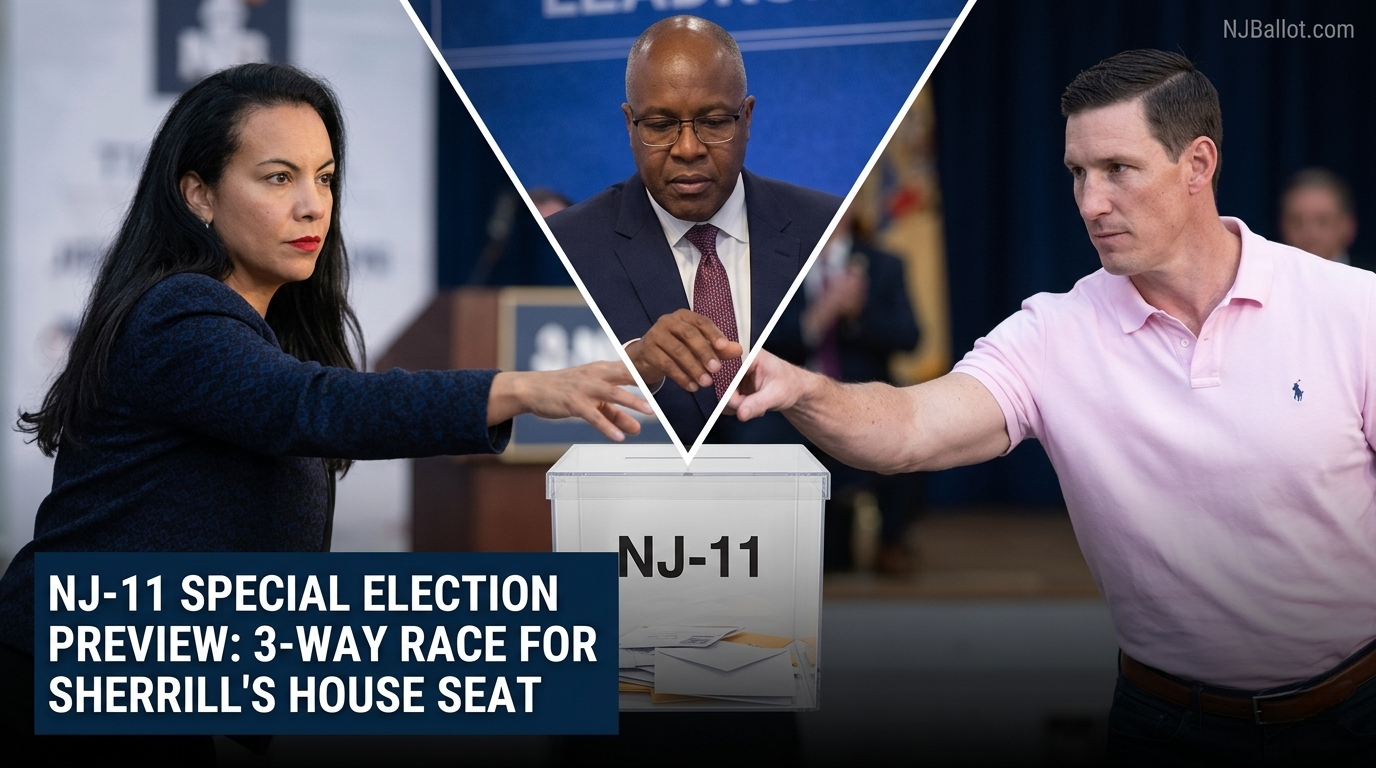 NJ-11 Special Election Preview: Mejia Enters as Heavy Favorite in Democratic Stronghold