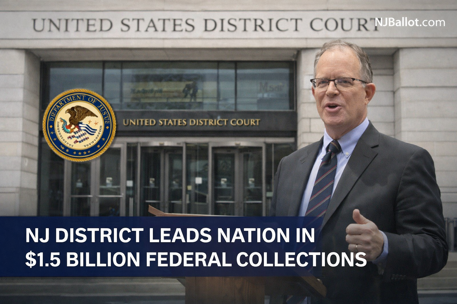 NJ Leads Nation in Federal Collections, Fueled by Blockbuster TD Bank Case