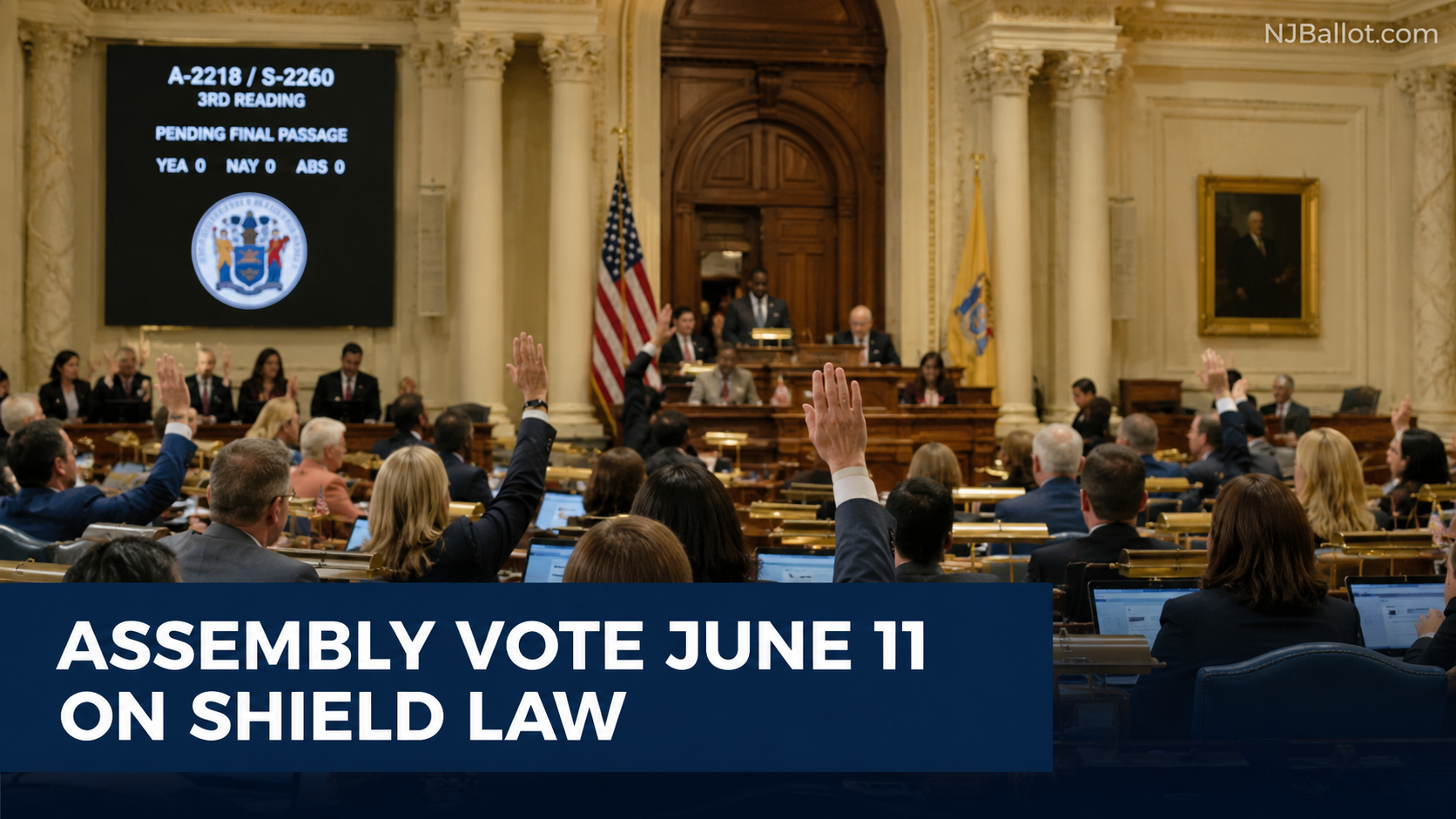 NJ Assembly Votes June 11 on Reproductive Health Shield Law, as Enforcement Gaps Persist
