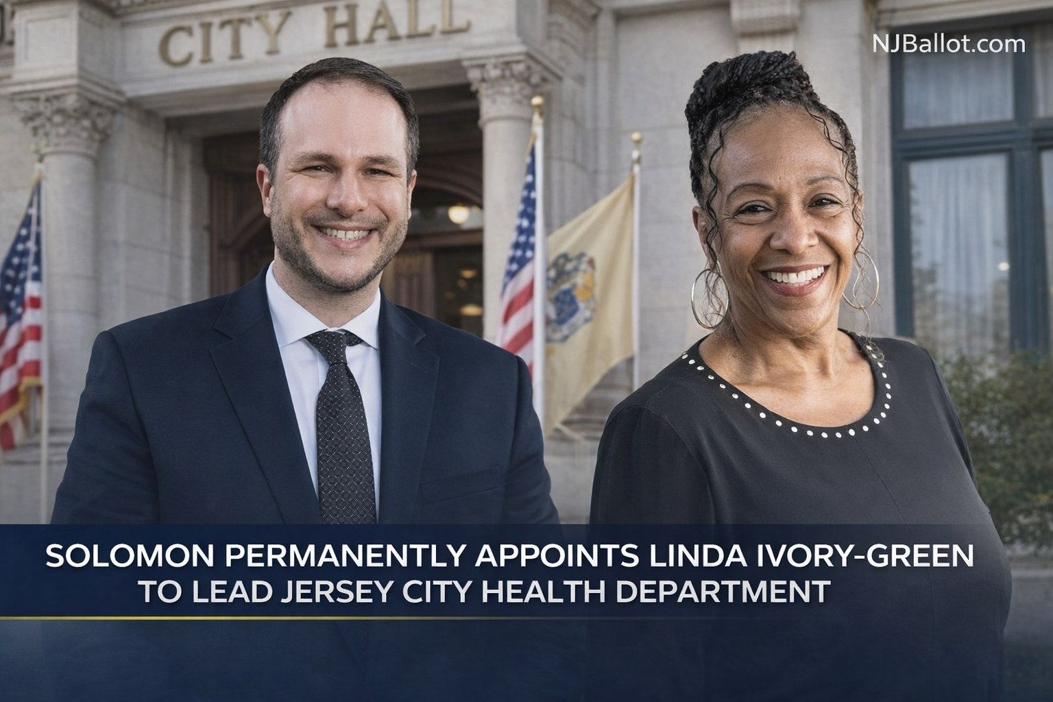 Solomon Permanently Appoints Linda Ivory-Green to Lead Jersey City Health and Human Services Department