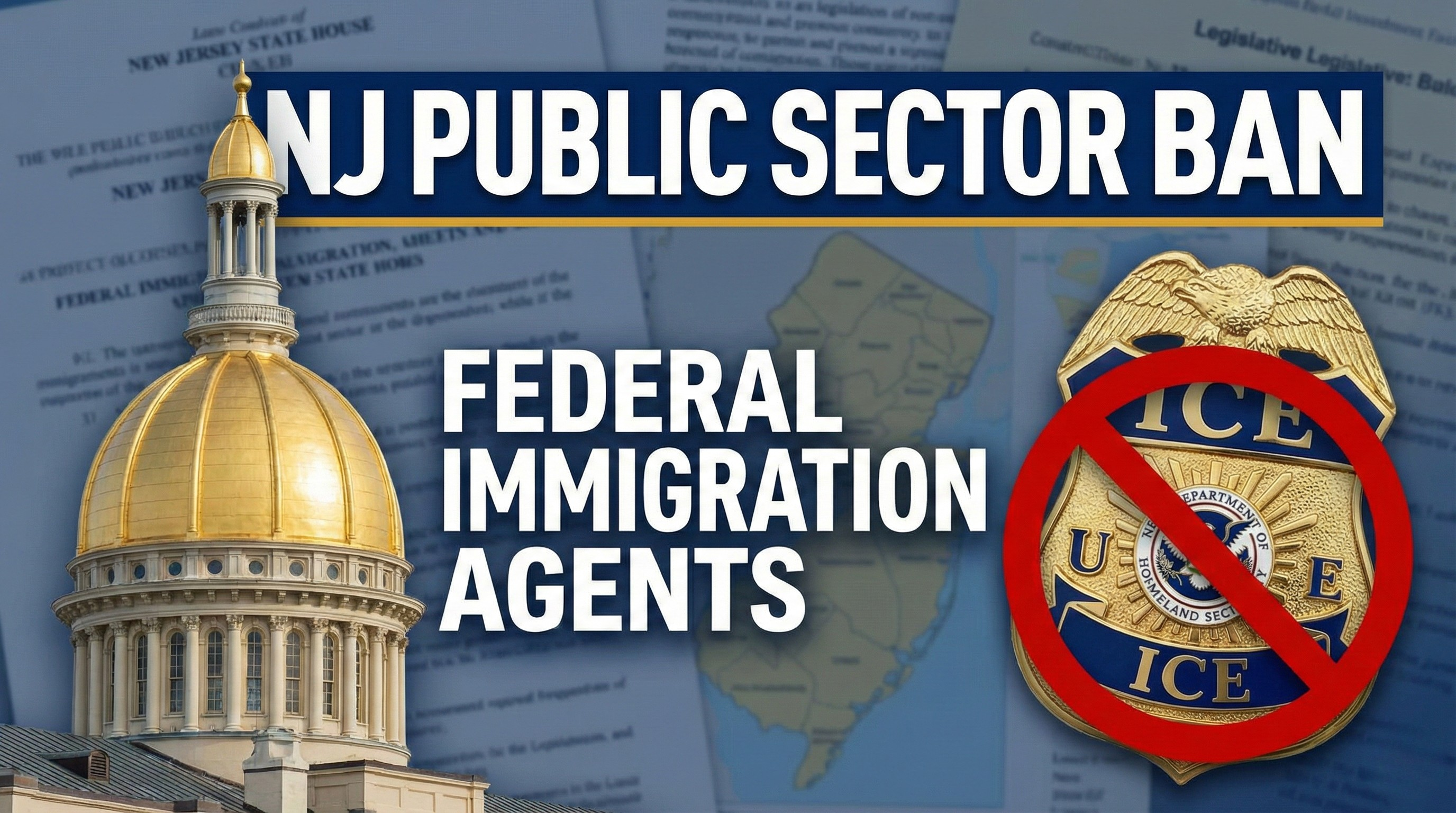 Bill Prohibits Employment of Certain Former ICE Employees in NJ State and Local Positions