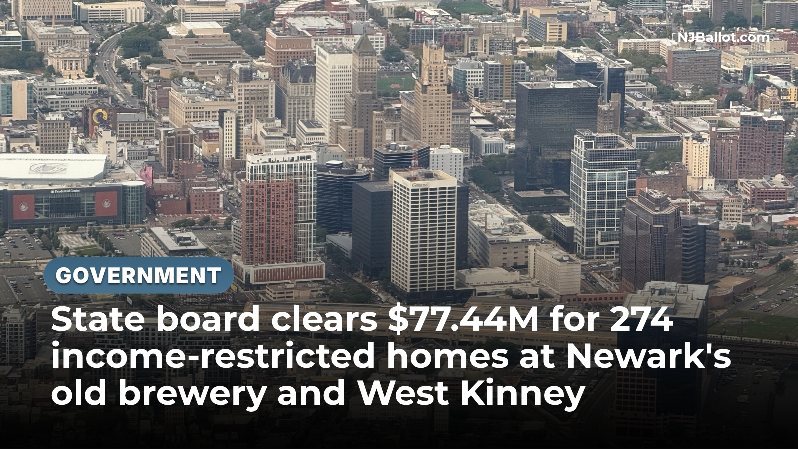 State board clears $77.44M for 274 income-restricted homes at Newark's old brewery and West Kinney