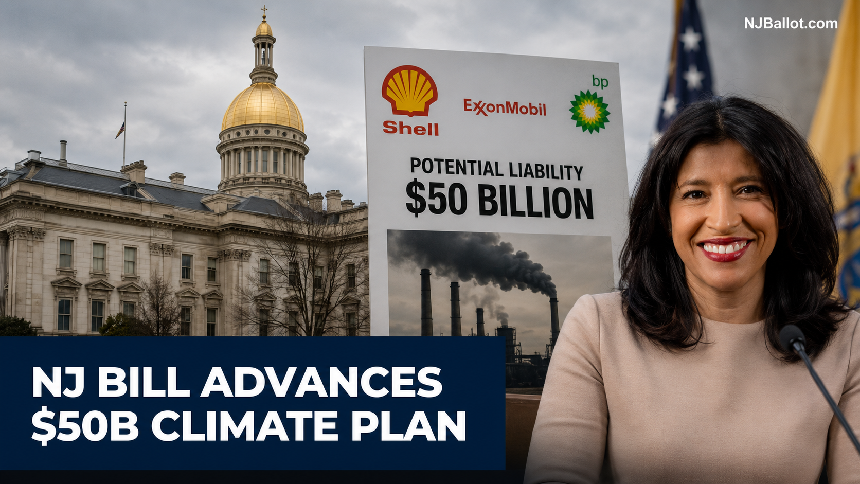 NJ Assembly Panel Advances $50B Fossil Fuel Bill While Federal Preemption Threatens Revenue