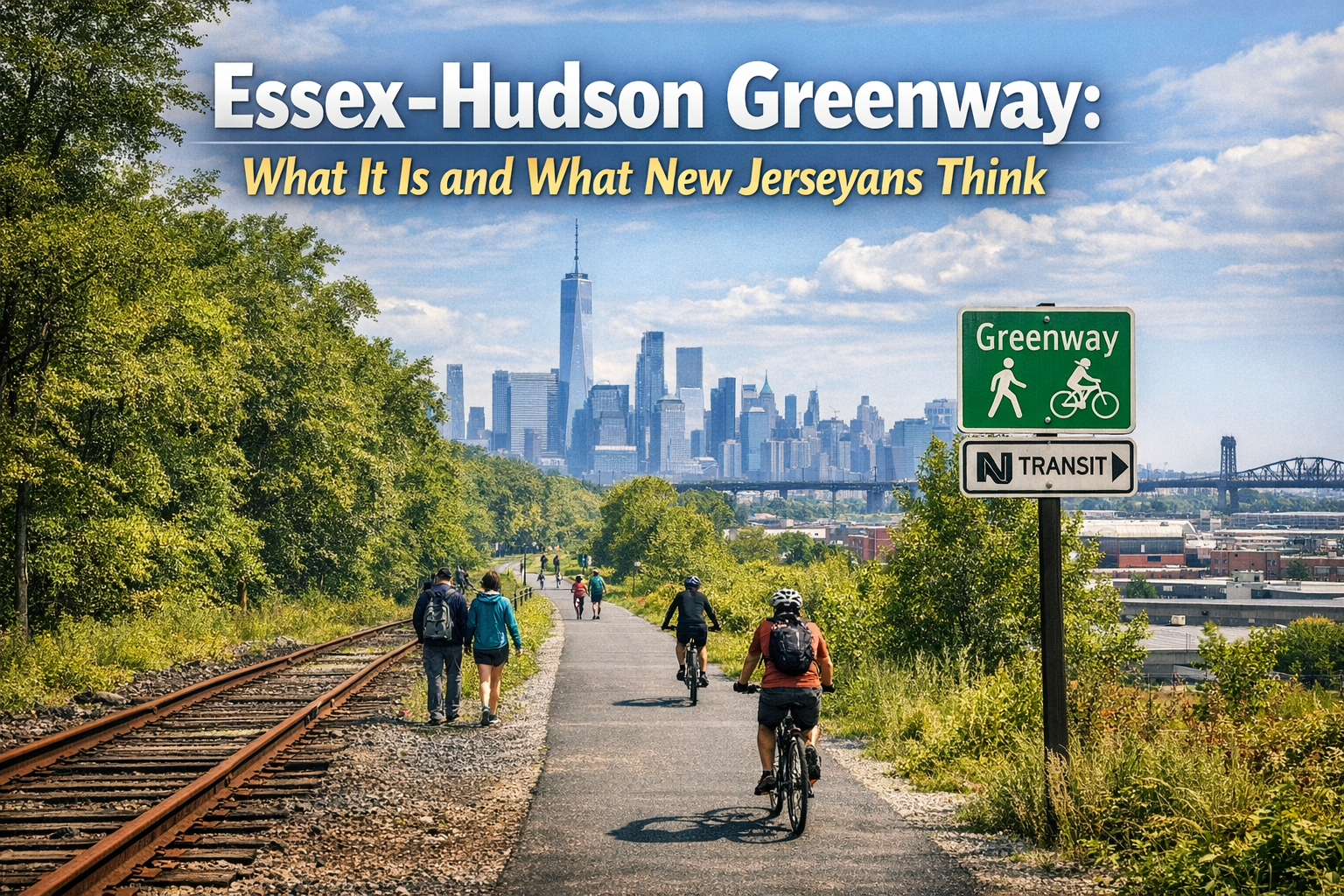 Essex-Hudson Greenway: What It Is and What New Jerseyans Think