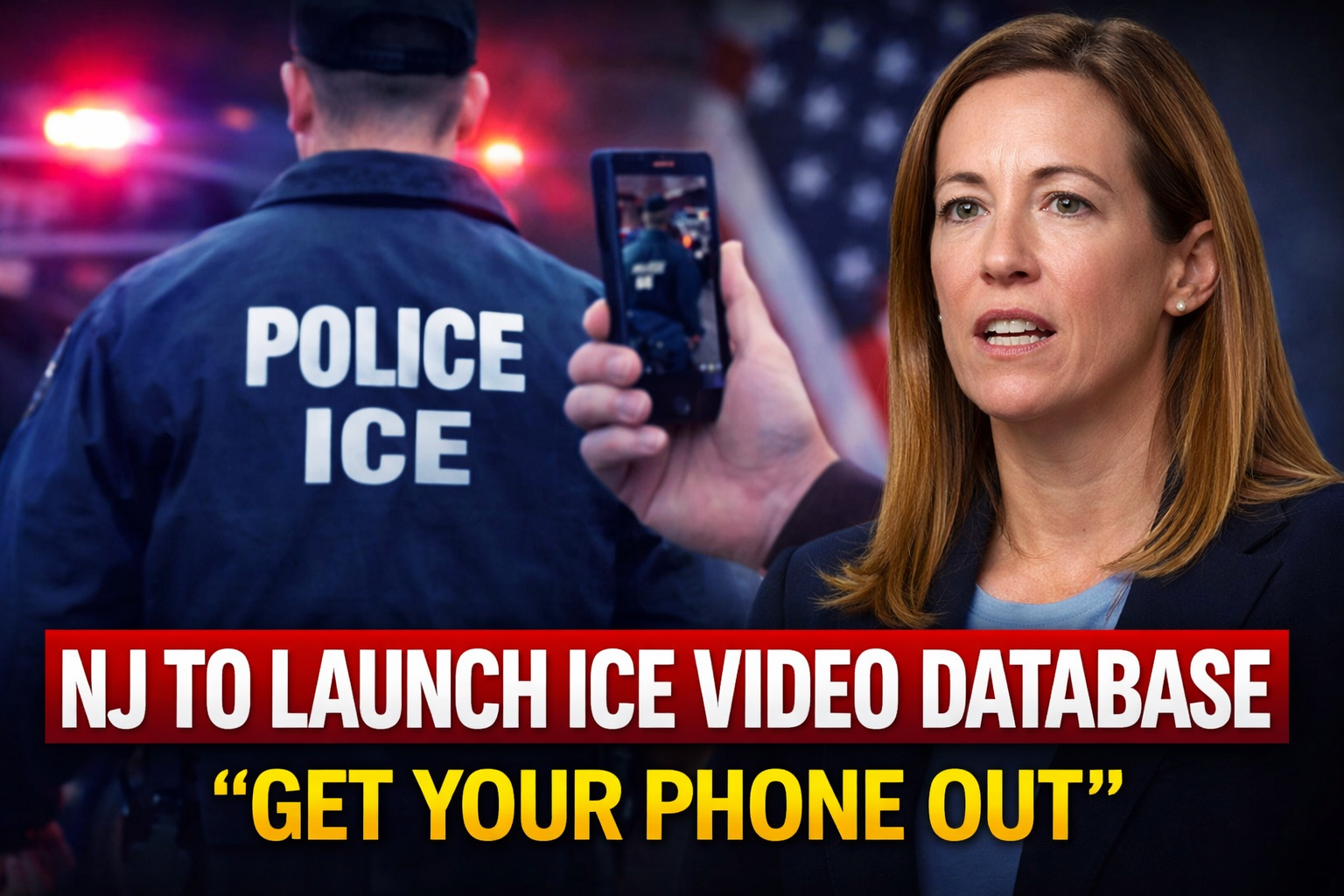 New Jersey to Launch ICE Video Upload Database, Gov. Mikie Sherrill Says