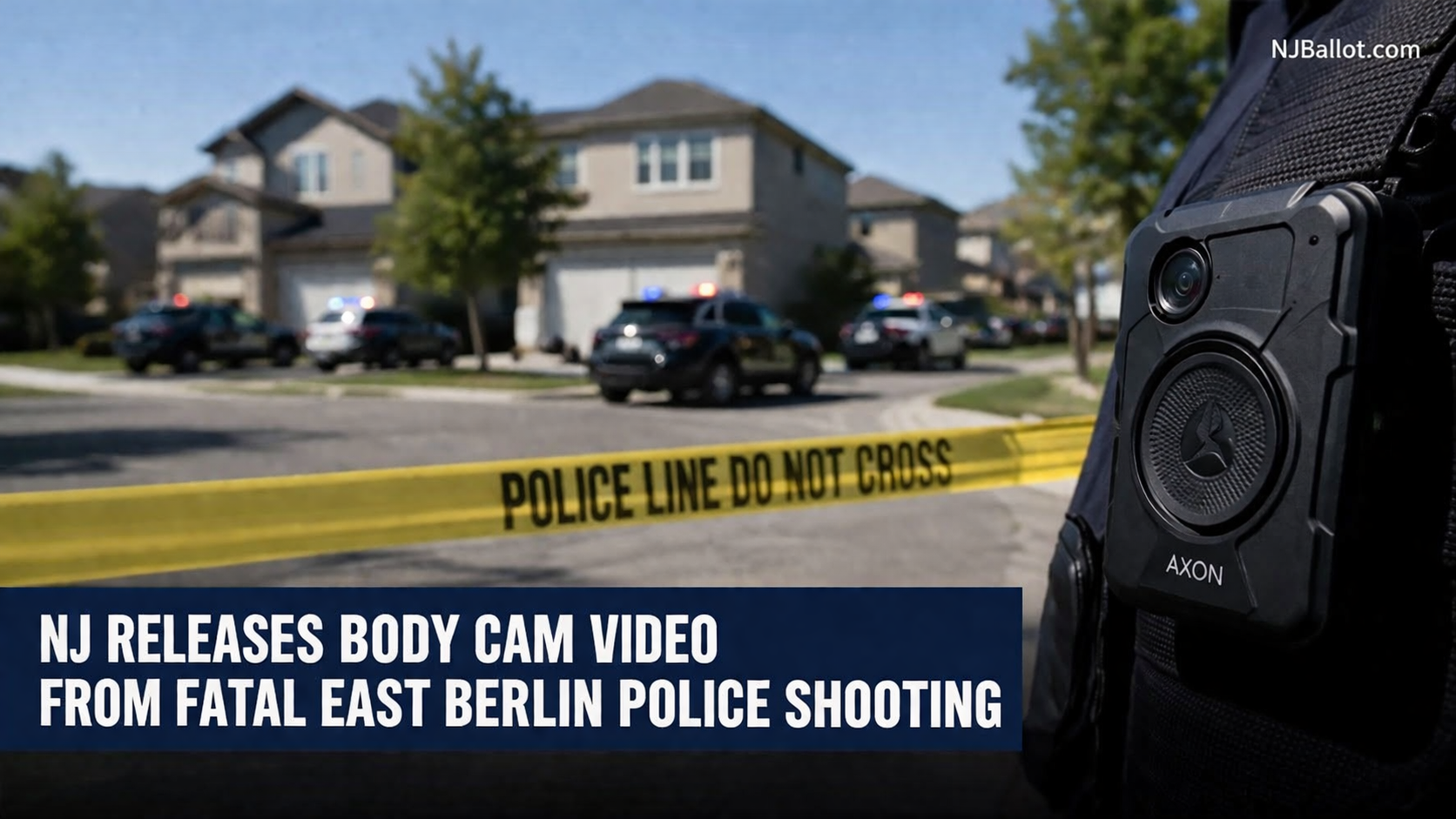NJ Releases Bodycam Video in Fatal West Berlin Police Shooting Eight Months After Incident