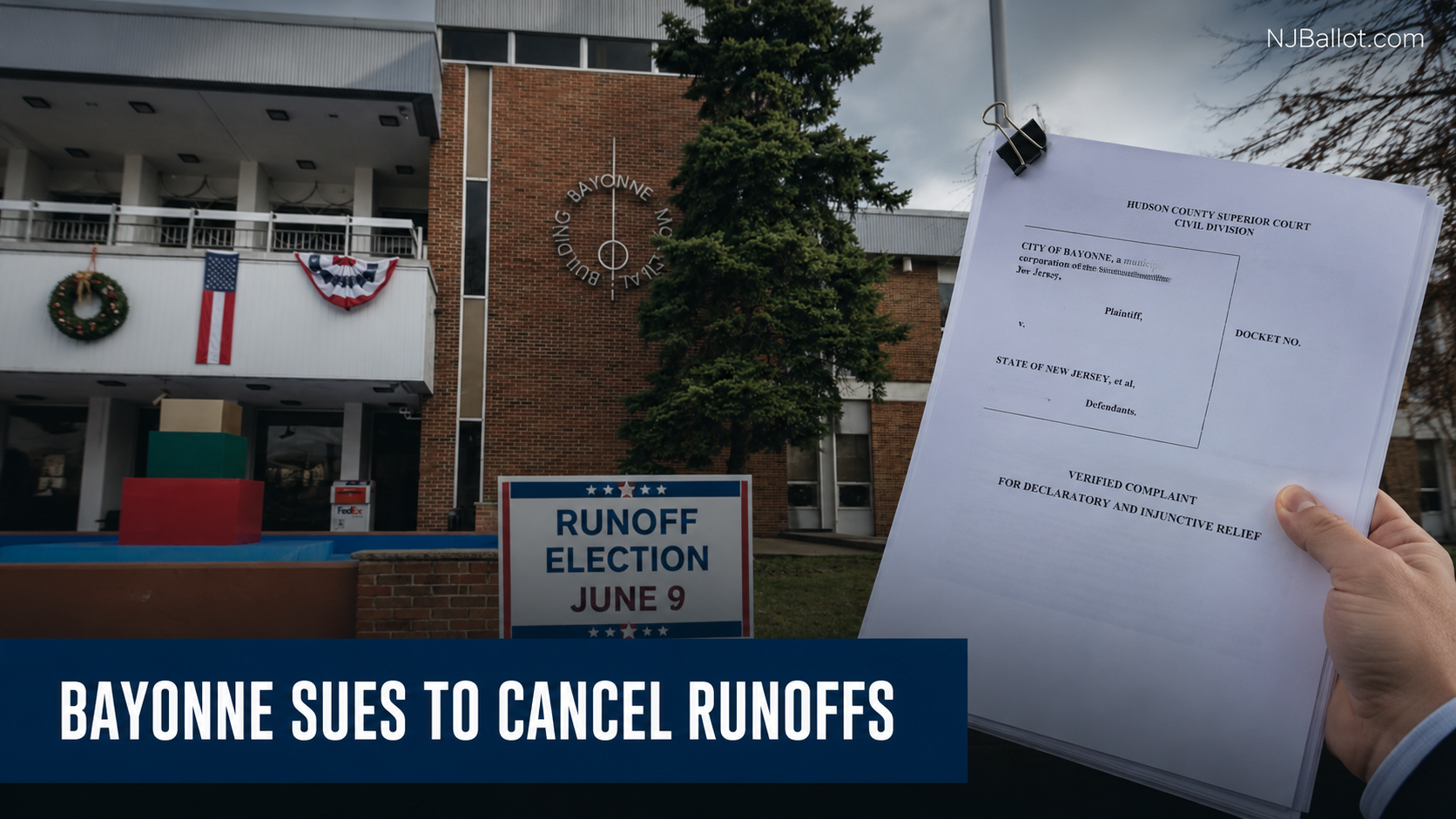 Bayonne Sues to Cancel $120K Runoff After All Candidates Quit