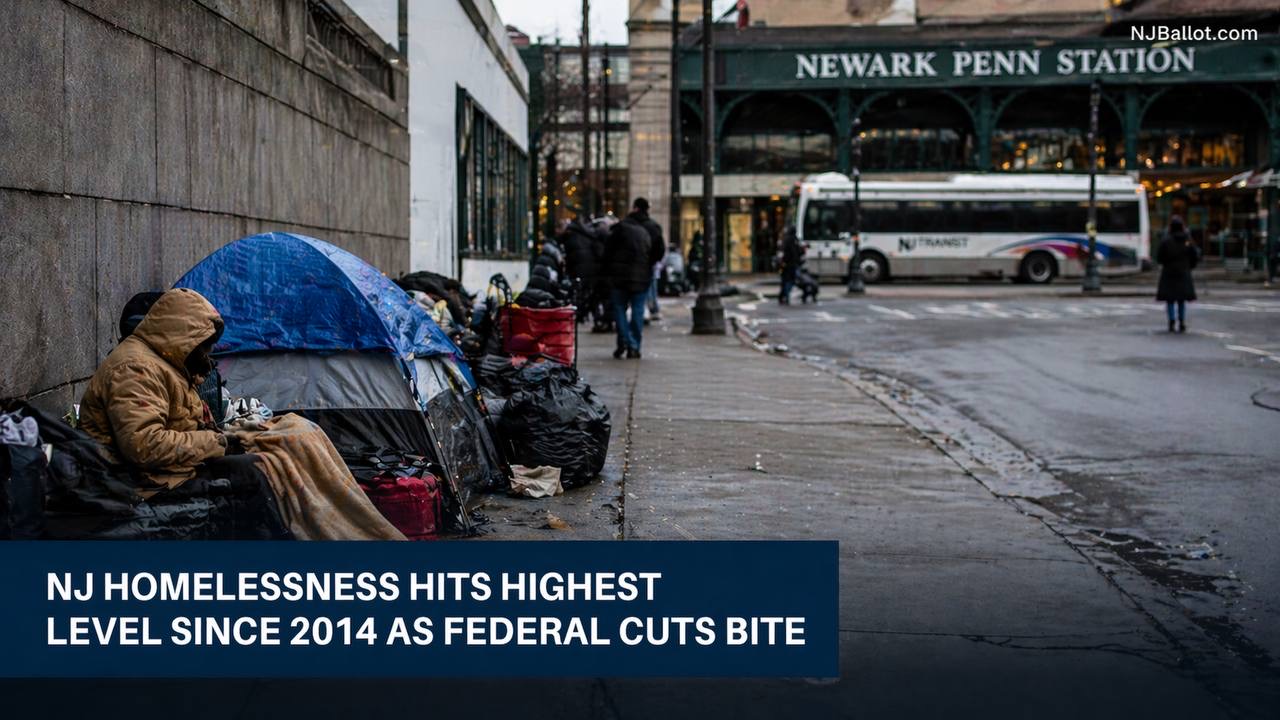 NJ Homelessness Hits Highest Level Since 2014 as Medicaid, SNAP Cuts Deepen