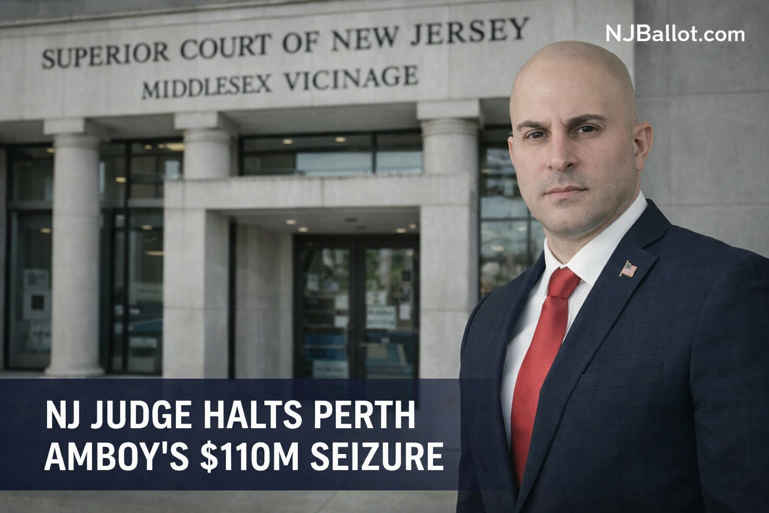 NJ Judge Halts Perth Amboy's $110M Seizure, Rules City Manufactured 'Blight' to Aid Developer