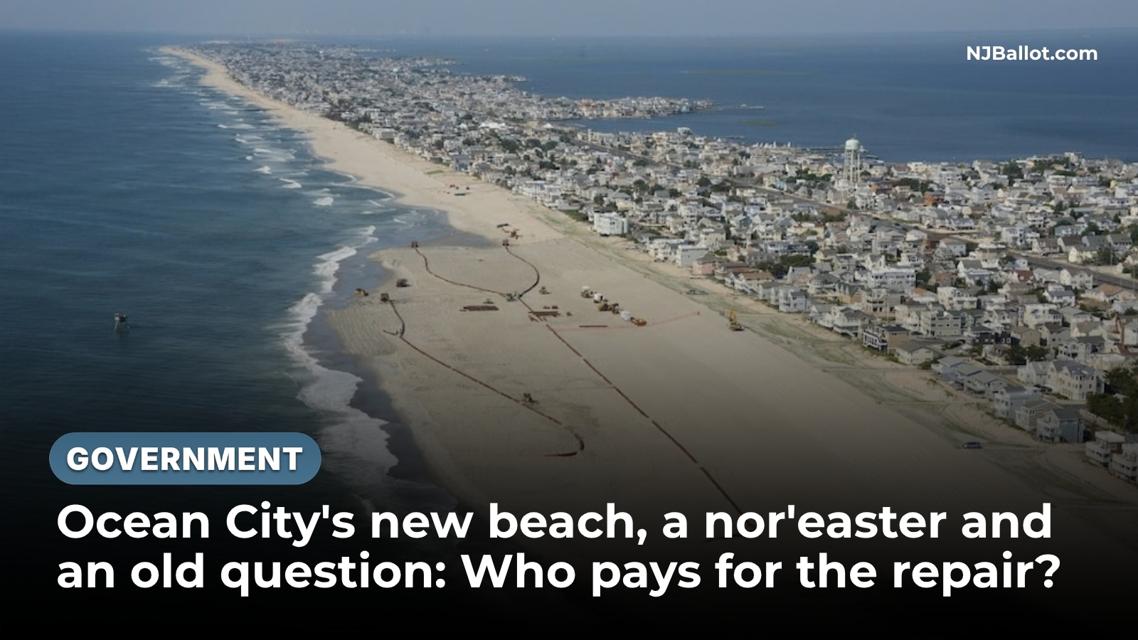 Ocean City's new beach, a nor'easter and an old question: Who pays for the repair?