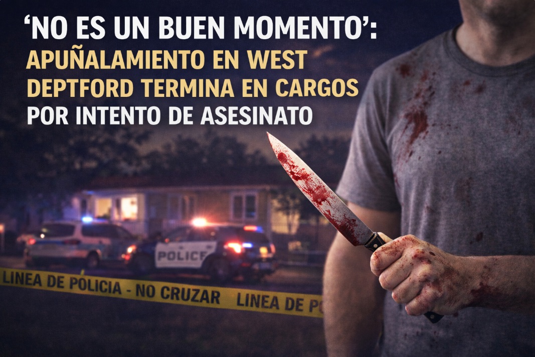 “No es un buen momento”: Apuñalamiento en West Deptford termina en cargos por intento de asesinato